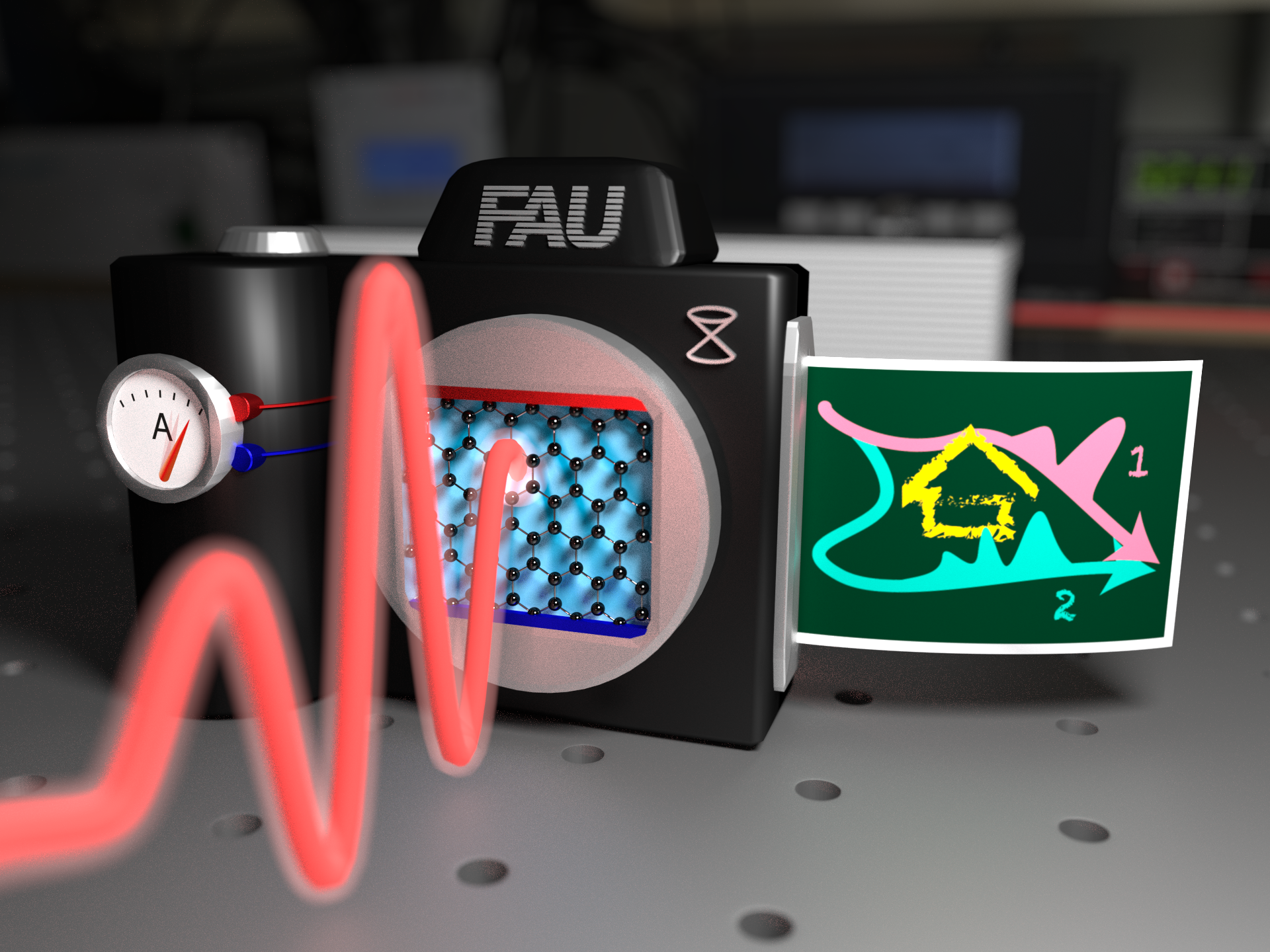 Zum Artikel "Ultraschnelle Kontrolle über Ströme in Graphen — jetzt in Nature"